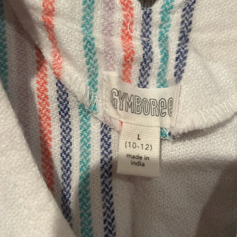 Gymboree Girls Tribal striped Poncho style Top sz L (10/12)
